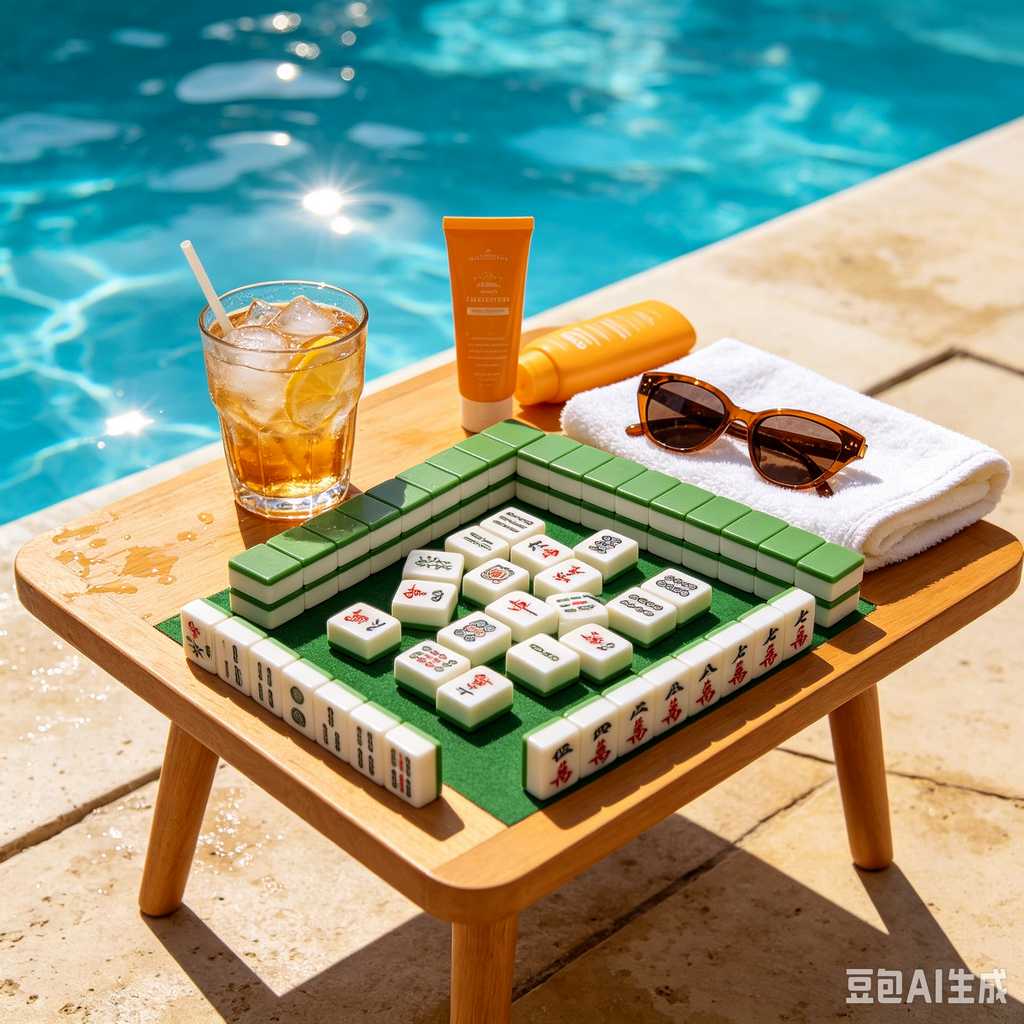 exquisite craft mahjong set