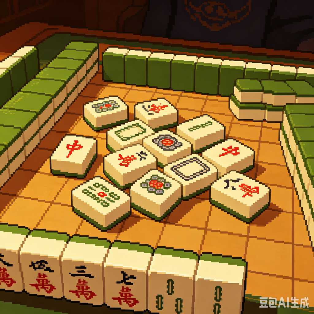 american style mahjong tiles